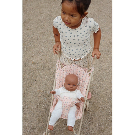 Konges Slojd Poppenwagen Bloomie Blush - Konges Slojd - Babywinkel - 5715404254496