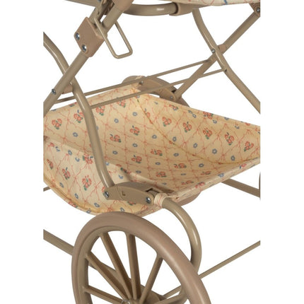 Konges Slojd Poppenwagen Fleur Decor 90cm - Konges Slojd - Babywinkel - 5715404342360