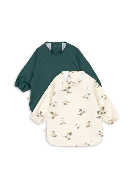 Konges Slojd Slabbetje Lange Mouwen Kubi/Rain Forest 2St koop je bij Babywinkel