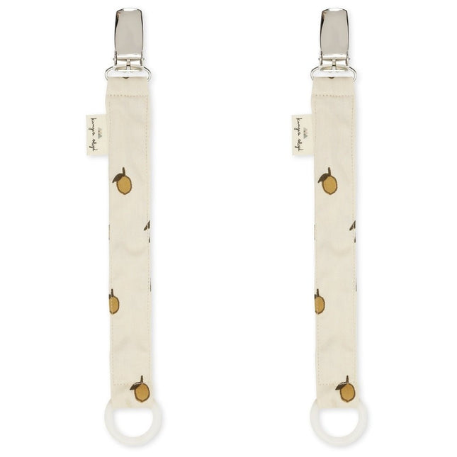 Konges Slojd Speenkoord Lemon 15cm 2st - Konges Slojd - Babywinkel - 5715404112215