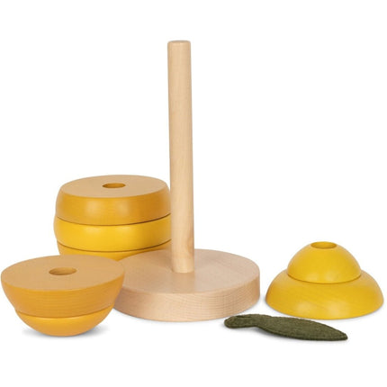 Konges Slojd Stapeltoren Fruits Fsc Lemon - Konges Slojd - Babywinkel - 5715404130974