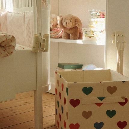 Konges Sløjd Stoffen Opbergmandjes 2 Stuks Coeur Coloré koop je bij Babywinkel