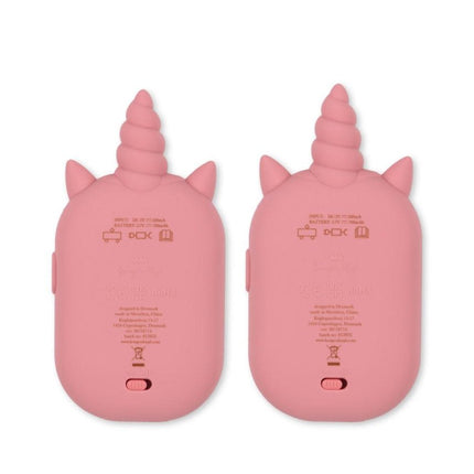 Konges Slojd Walkie Talkies Kind Glitter Unicorn Sparkling Pink koop je bij Babywinkel