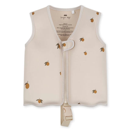 Konges Slojd Zwemvest Lemon 80% neopreen en 20% polyester - Konges Slojd - Babywinkel - 5715404195577