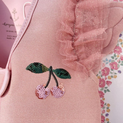 Konges Slojd Zwemvest Powder Pink Cherry koop je bij Babywinkel