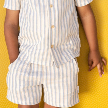 Korte broek Multi Stripe koop je bij Babywinkel