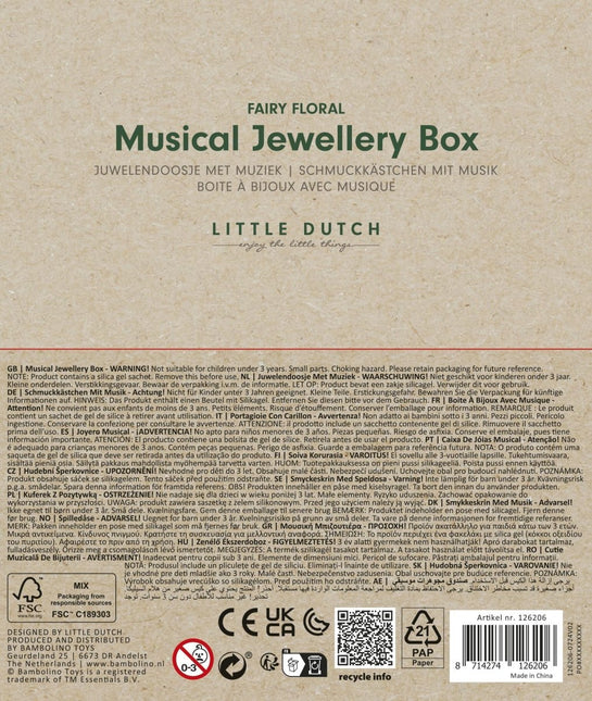 LD Sieradendoosje Fairy Garden 17,8x11,5X9.9cm koop je bij Babywinkel