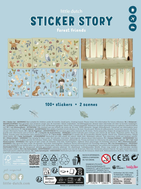 LD Stickerset Forest Friends koop je bij Babywinkel