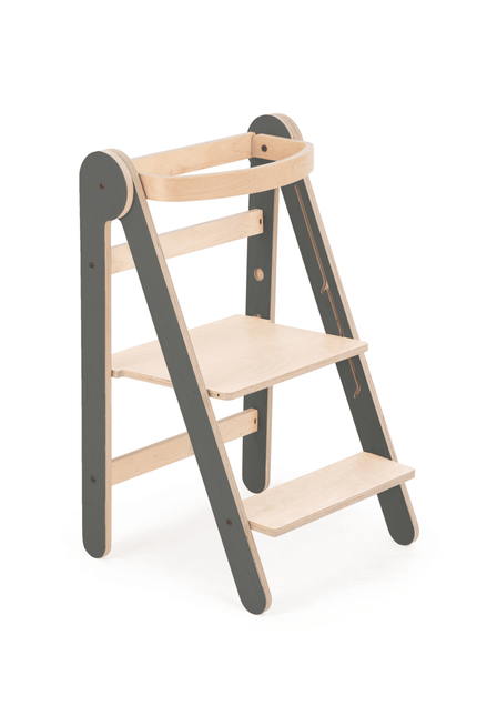 LEARNING TOWER NATUREL - GREY - Babywinkel - 8683723300842
