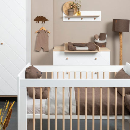Ledikantdeken soft Classic cacao - Babywinkel - 8720512361971