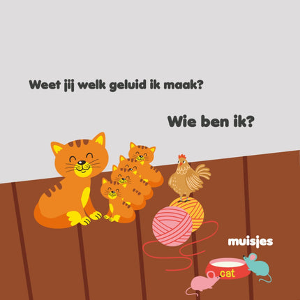 Leer dieren met mevrouw Kip - Babywinkel - 9789083164816