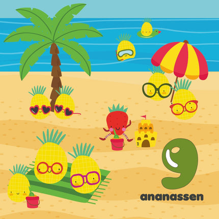Leer tellen met juffrouw Aardbei - Babywinkel - 9789083164809
