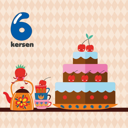 Leer tellen met juffrouw Aardbei - Babywinkel - 9789083164809
