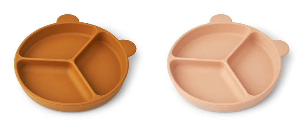 Liewood Babybord Mustard/Tuscany 2St koop je bij Babywinkel