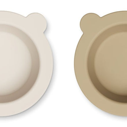 Liewood Babybord Peony Sandy/Oat 2St - Liewood - Babywinkel - 5715335046993