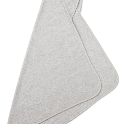 Liewood Badcape Baby Albert Rabbit Dumbo Grey - Liewood - Babywinkel - 5713370969703