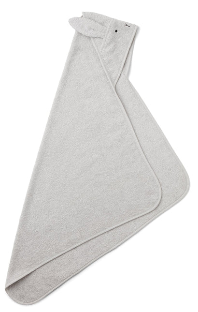 Liewood Badcape Baby Albert Rabbit Dumbo Grey - Liewood - Babywinkel - 5713370969703