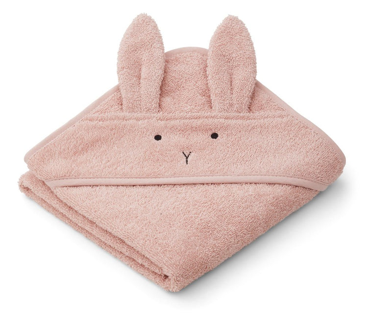 Liewood Badcape Baby Albert Rabbit Rose - Liewood - Babywinkel - 5713370969642