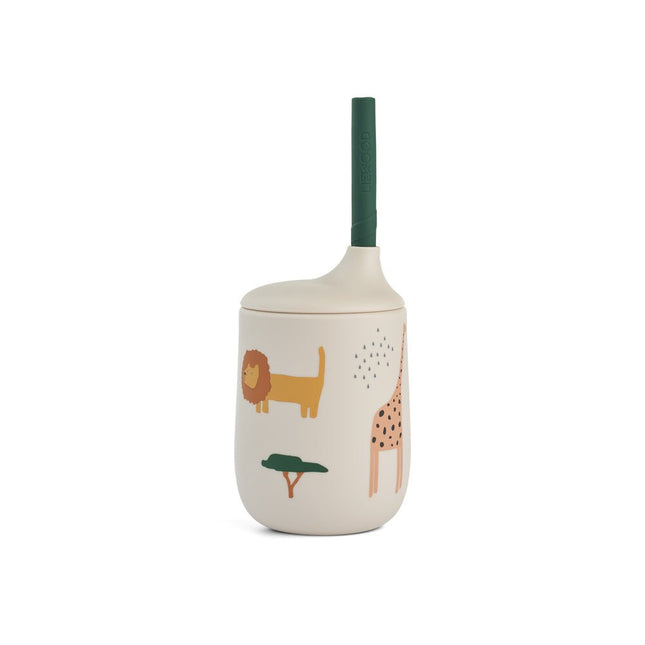 Liewood Drinkbeker Ellis Safari Sandy 230Ml - Liewood - Babywinkel - 5715335030978