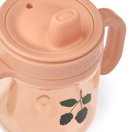 Liewood Drinkbeker Kylo Tritan Berry / Pale Tuscany 280ml koop je bij Babywinkel