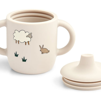 Liewood Drinkbeker Neil Sippy Cup Farm Sandy - Liewood - Babywinkel - 5715493151430