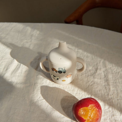 Liewood Drinkbeker Neil Sippy Cup Farm Sandy - Liewood - Babywinkel - 5715493151430