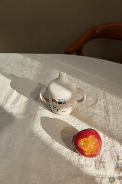 Liewood Drinkbeker Neil Sippy Cup Farm Sandy - Liewood - Babywinkel - 5715493151430