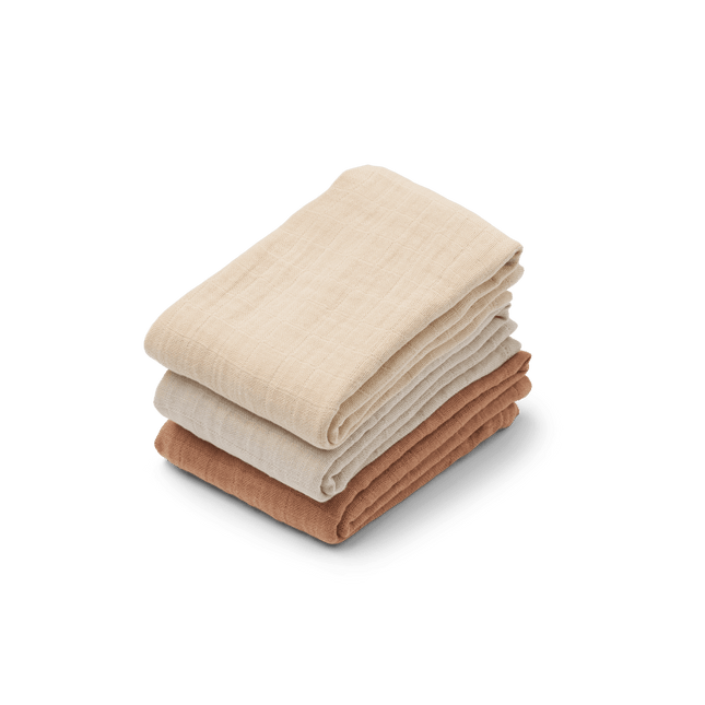Liewood Hydrofiele Doek Lewis Tuscany Rose 3St - Liewood - Babywinkel - 5715493468231