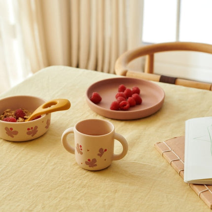 Liewood Kinderservies Set Vivi Butterfly / Apple blossom koop je bij Babywinkel