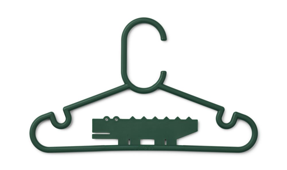 Liewood Kledinghanger Falton Crocodile Garden Green 8St - Liewood - Babywinkel - 5715493134884