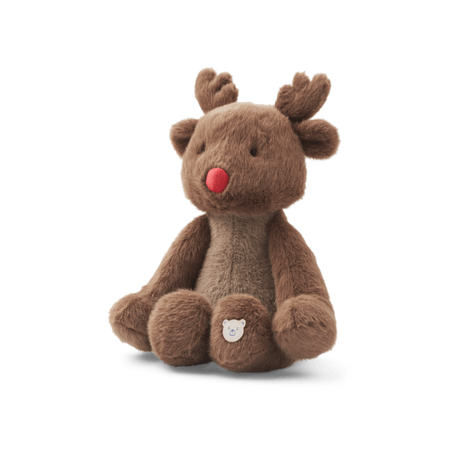 Liewood Knuffel Berto Reindeer Teddy/Pecan - Babywinkel - 5715493395070