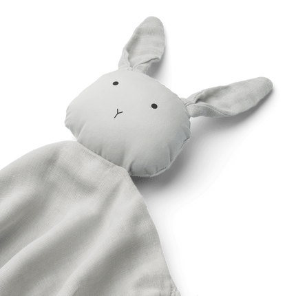 Liewood Knuffeldoekje Agnete Rabbit Dumbo Grey - Liewood - Babywinkel - 5713370007856