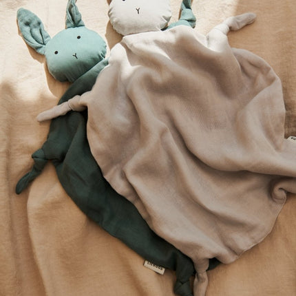 Liewood Knuffeldoekje Agnete Rabbit Dumbo Grey - Liewood - Babywinkel - 5713370007856