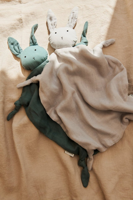 Liewood Knuffeldoekje Agnete Rabbit Dumbo Grey - Liewood - Babywinkel - 5713370007856