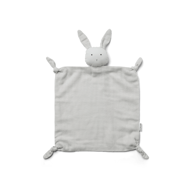 Liewood Knuffeldoekje Agnete Rabbit Dumbo Grey - Liewood - Babywinkel - 5713370007856