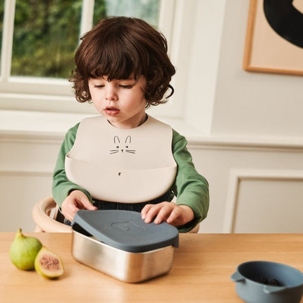 Liewood Lunchbox Arthur Mr Bear Whale Blue koop je bij Babywinkel