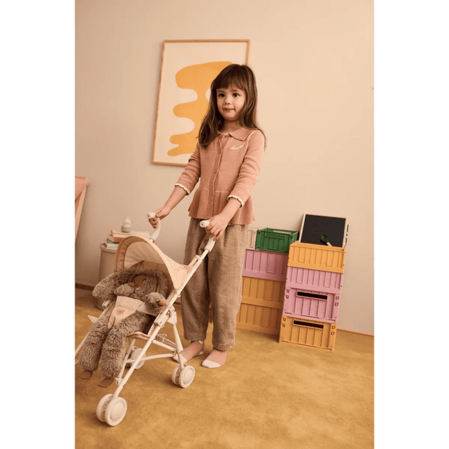 Liewood Poppenbuggy Y/D Stripe Pale Tuscany / Creme De La Creme koop je bij Babywinkel