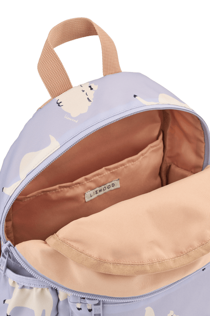 Liewood Rugzak Andreas Cat / Warm lilac koop je bij Babywinkel