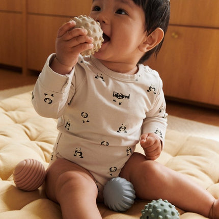 Liewood Speelbal Sensorisch Beach Blue Multi koop je bij Babywinkel