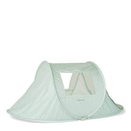 Liewood Strandtentje Bjork Peppermint Creme De La Creme koop je bij Babywinkel