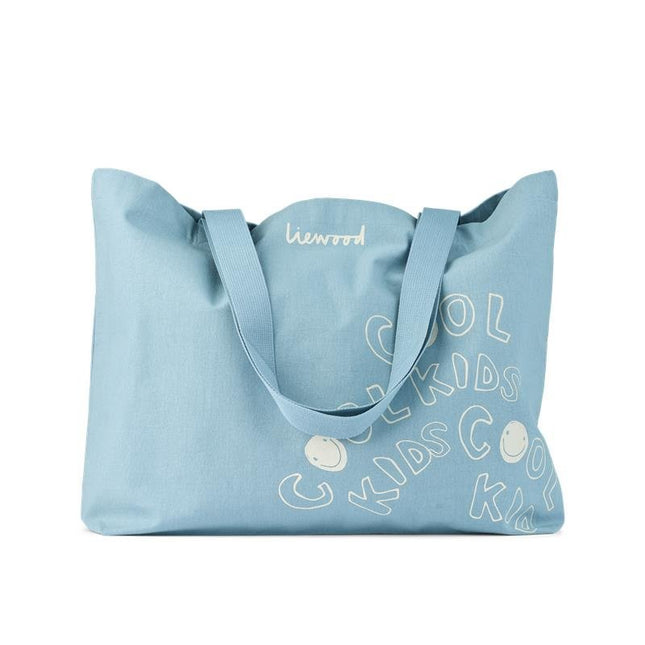 Liewood Totebag Cool Kids - Beach Blue koop je bij Babywinkel