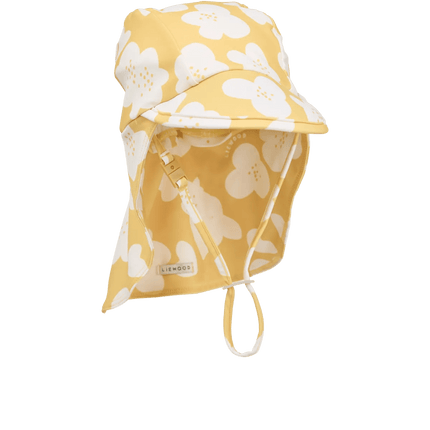 Liewood Zonnehoedje Baby Flower / Lemon Yellow koop je bij Babywinkel