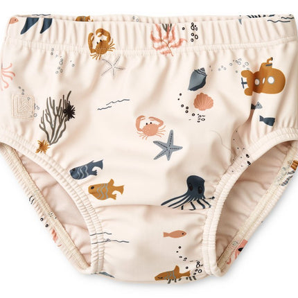 Liewood Zwembroek Kind Sea Creature / Sandy koop je bij Babywinkel