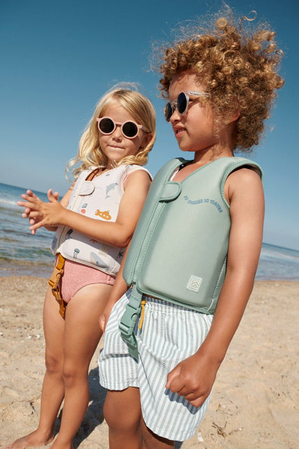 Liewood Zwemvest Dove It comes in waves / Peppermint koop je bij Babywinkel