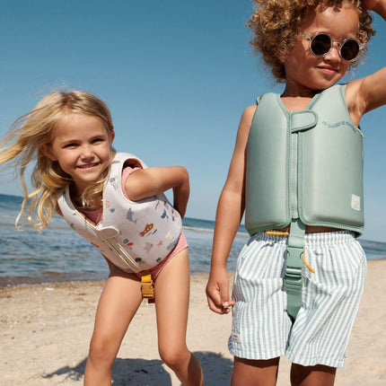Liewood Zwemvest Dove It comes in waves / Peppermint koop je bij Babywinkel