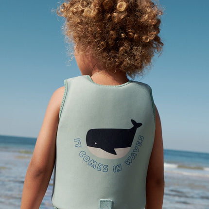 Liewood Zwemvest Dove It comes in waves / Peppermint koop je bij Babywinkel