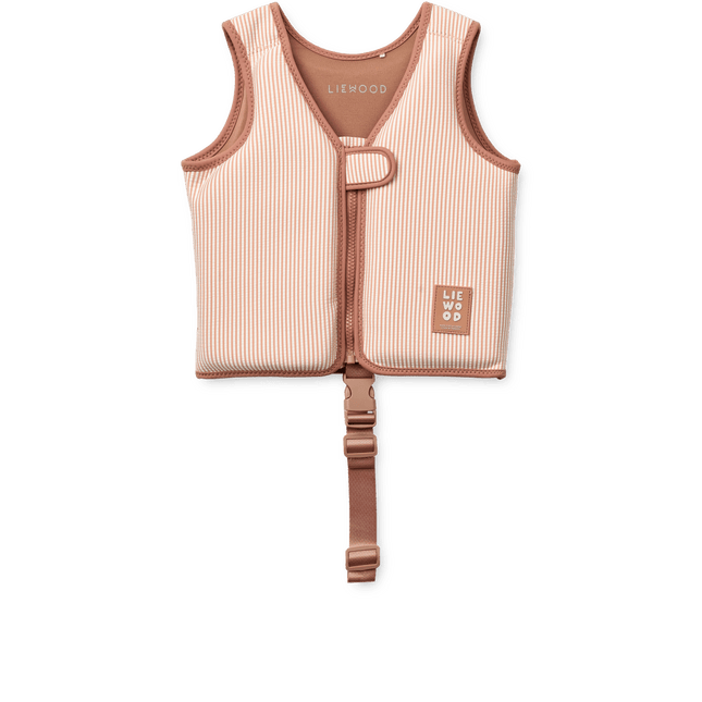 Liewood Zwemvest Dove Seersucker Pale Tuscany/ Creme De La Creme koop je bij Babywinkel