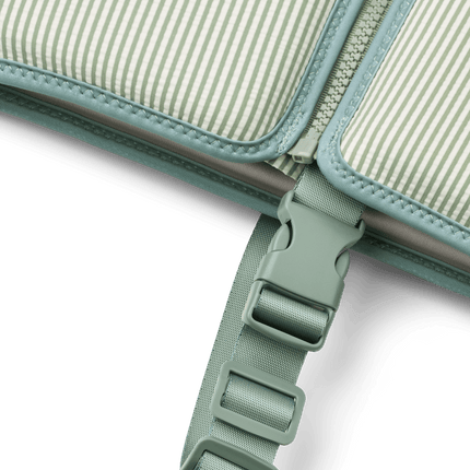 Liewood Zwemvest Dove Seersucker Riverside/ Creme De La Creme koop je bij Babywinkel