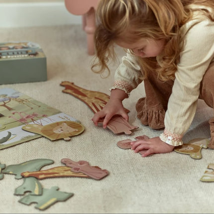 Little Dutch 6 in 1 Puzzel Safari koop je bij Babywinkel