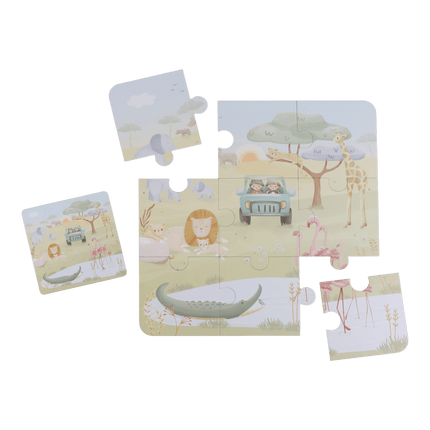 Little Dutch 6 in 1 Puzzel Safari koop je bij Babywinkel